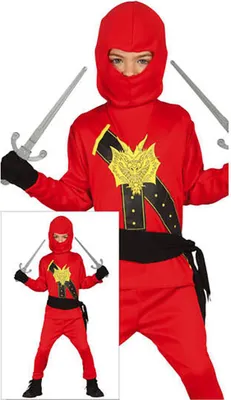 Immagine prodotto di Guirca Costume da Ninja ragazzo 10-12 anni 10-12 anni