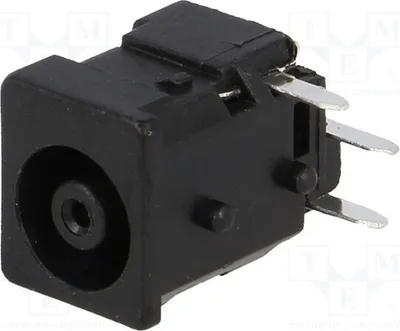 Produktbild von 1x Buchse zur DC-Stromversorgung 5,5/3,3/1mm 1613 10 DC Steckverbinder weich
