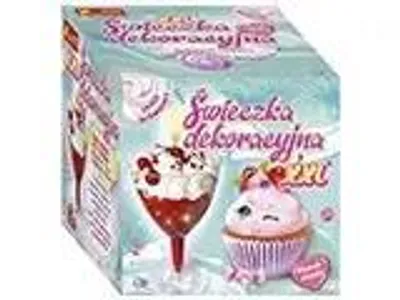 Produktbild von DIY-Dekorationskerze „Kirschdessert“