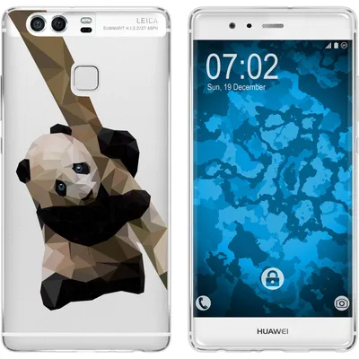 Produktbild von PhoneNatic Case kompatibel mit Huawei P9 Silikon-Hülle Vektor Tiere M4