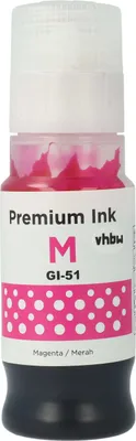 Produktbild von vhbw Nachfülltinte kompatibel mit Canon Pixma G 3460, G 1420, G 1460, G 2470, G 3420, G 2420, G 2460 Drucker - Refilltinte Dye Magenta, 70ml