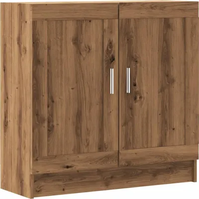 Image de vidaXL Bibliothèque Artisan-Chêne 82,5x30,5x80 cm Bois composite