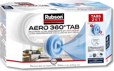 Image de Recharges RUBSON AERO 360° - Lot de 4 - 1619479