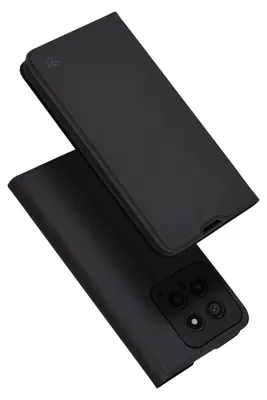 Produktbild von Techsuit Magskin Book Wallet Klapphülle für Xiaomi 14 - Schwarz