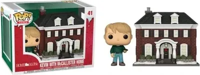 Produktbild von Funko Pop! Town: Home Alone - Kevin With Mccallister Home #41