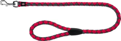 Obrázek produktu pro TRIXIE 143411, Pes, Standardní vodítko, Fuchsiová, Grafit, Kabel, S-M, 1 m