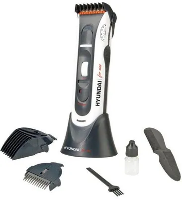 Image de Hyundai HC 103 Tondeuse à cheveux, sur secteur/batterie, 3 sabots