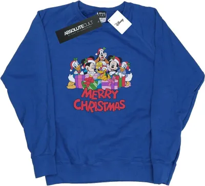 Produktbild von Disney - "Mickey Mouse and Friends" Sweatshirt für Damen BI28042 (XXL) (Königsblau)