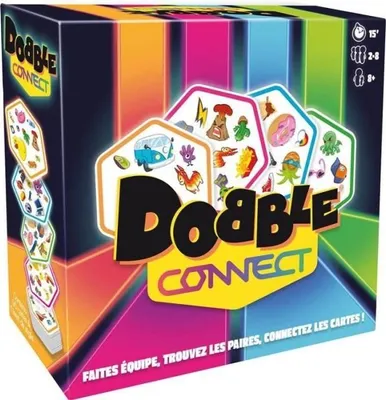 Immagine prodotto di Dobble Connect, Zygomatic, gioco di società, dagli 8 anni in su, gioco di squadra