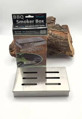 Produktbild von Westline Smoker Box Edelstahl Räucherbox 21×13×3,4cm