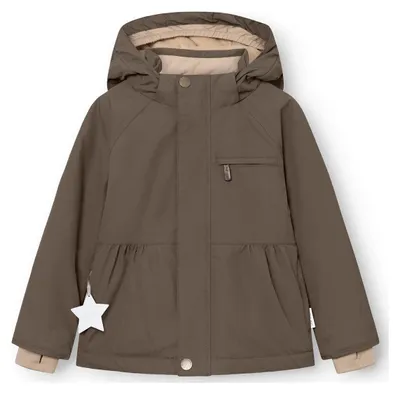 Produktbild von Mini a ture Kinder Jacke Matbriddine Fleece Lined Winter jacket. GRS Grün 128