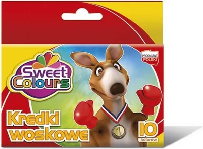 Produktbild von Wachsmalstifte 10 Farben (Schul- und Papierwaren, Wachsmalstifte)