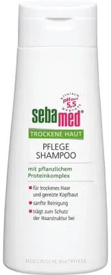 Produktbild von es Shampoo, Sebamed, Trockene Kopfhaut, für trockene Kopfhaut, mit Aminosäuren, hypoallergen, 200ml