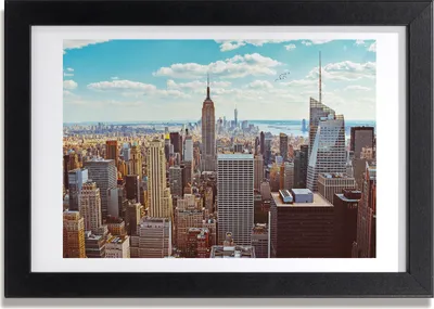 Produktbild von Bild 30x20 MDF-Rahmen, Wandkunst Flug Vogel in New York