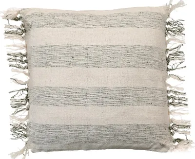 Obrázek produktu pro Dekorační polštářek BOSSA 45x45, zelené pruhy