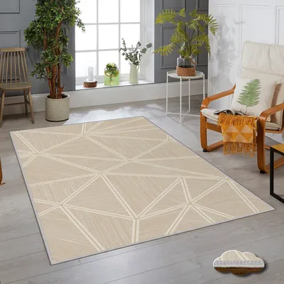 Immagine prodotto di Conceptum Hypnose, Wookece474, tappeto (80 x 150), 100 % POLIESTERE, crema, 80 x 150 cm