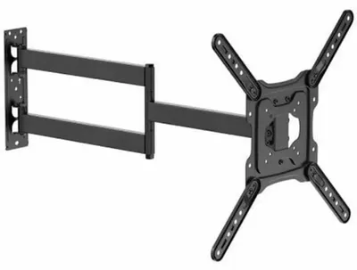 Zdjęcie produktu dla AISENS WT65TSLE-383, 75 x 75 mm, 400 x 400 mm, -15 - 5°, -90 - 90°, Stal, Czarny