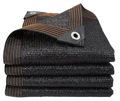 Produktbild von PromoHome® Schattierungsnetz 3x4m Schwarz UV-beständig 90-95% für Garten Gewächshaus Schuppen