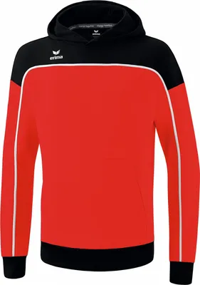 Produktbild von Erima Change By Erima Hoody Rot/Schwarz/Weiß Junior - 128