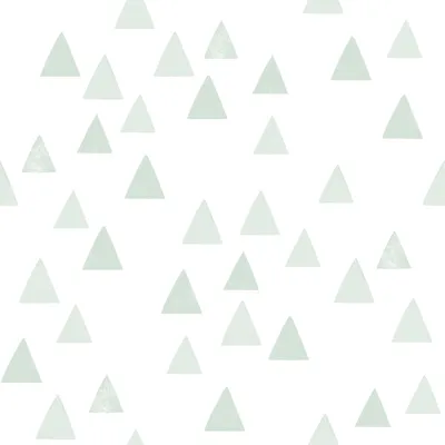 Produktbild von ESTAhome Tapete grafische Dreiecke Mintgrün 53 cm x 10.05 m