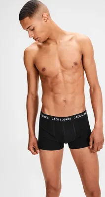 Produktbild von Jack & Jones Boxershort Herren JACHUEY TRUNKS 5 PACK schwarz XL