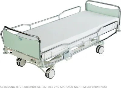 Produktbild von Lojer Krankenhausbett ScanAfia XS 490, Trendelenburg, Chromgestell