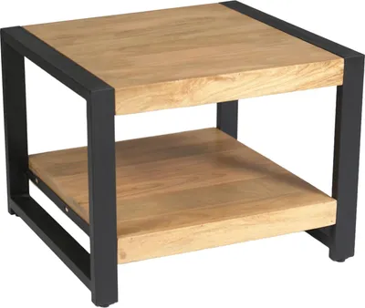 Produktbild von Starfurn - Beistelltisch Britt - Braun - 60x60x45 cm