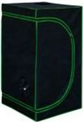 Produktbild von Grow Zelt für Pflanzen Zuchtzelt Gewächshaus Box Garten Anzucht Gemüse Kräuter Grow Schrank Indoor 60 x 60 x 120 cm Blumen klein Tomaten Hydro Green Kingpower