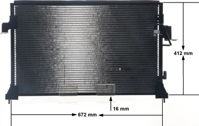 Produktbild von MAHLE AC 676 000S Kondensator Klimaanlage Klimakondensator für LAND ROVER Defender SUV (L316)