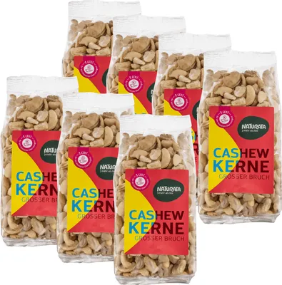 Produktbild von Cashewkerne, großer Bruch, 7 x 200 g
