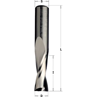 Obrázok produktu pre Fréza z tvrdokovu 3x12x60mm S=8mm