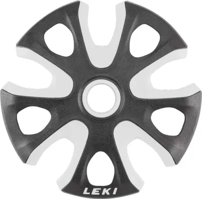 Produktbild von LEKI Tourenteller »Big Mountain Basket« Ø 95mm Weiß-Schwarz (1 Paar)