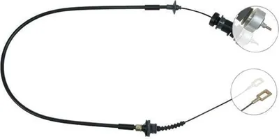 Imagen del producto de Cable de accionamiento del embrague, 1.480 mm, con sistema ABS, para vehículos como el CITROËN JUMPER
