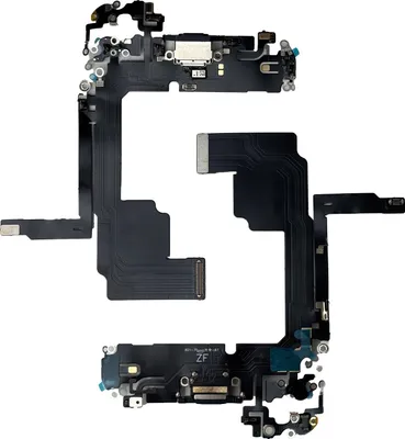 Immagine prodotto di Per Apple iPhone 15 Pro porta di ricarica connettore dock Parte di ricambio blu