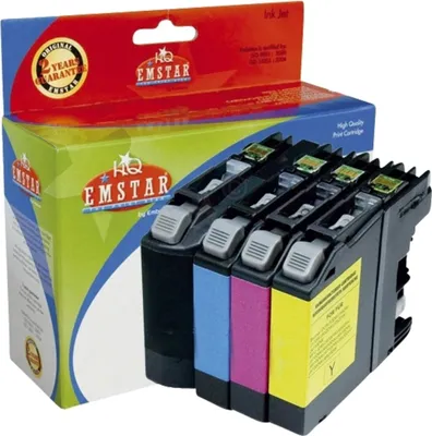 Produktbild von Emstar B85 Alternativ Emstar Tintenpatrone MultiPack Bk,C,M,Y (12BRDCPJ4120MULTI-B85,B85)