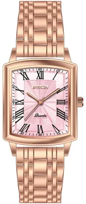Zdjęcie produktu dla Invicta Celestial 69159 Zegarek Damski - Mechanizm Kwarcowy - Stal Nierdzewna z Różową Tarcza - 25 mm