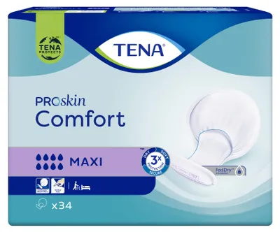 Produktbild von TENA Comfort - Inkontinenzvorlage - Maxi - 34 Stk.