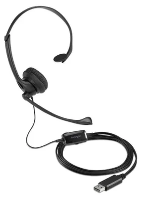 Image de Kensington - Casque - supra-auriculaire - filaire - USB-A - Noir