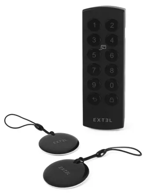 Produktbild von Kabellose Bluetooth-Tastatur - Ausweisleser - für Extel Lock - Extel - 720101