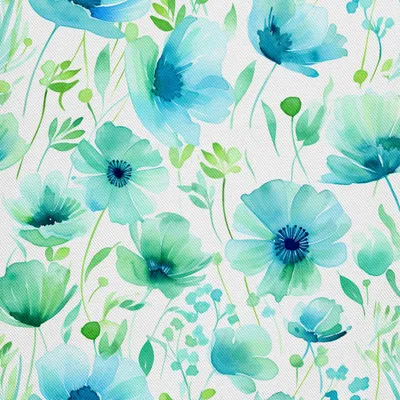 Image de OUTDOOR DECOSTOFFE OXFORD - Blumen - DX2303