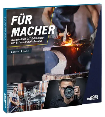 Produktbild von Jochen Schweizer Geschenkbox Für Macher; Erlebnis verschenken oder selbst erleben;
