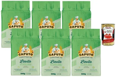 Produktbild von Caputo Italian Gourmet ItaliItalian Italian Gourmet lievito secco Trockenhefe 6 x