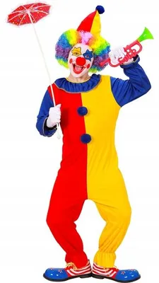 Produktbild von "CLOWN" (Kleid, Hut)