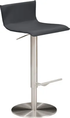 Produktbild von Barstuhl Mayer Sitzmöbel 1225 39,5 x 43 x 72 cm Stahl chrom matt/anthrazit