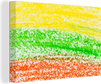 Obrázok produktu pre OneMillionCanvasses® - Obrazy na plátne - 140x90 cm, Vlajka Litvy, Nástenná umelecká tlač Nástenná dekorácia - Fotografia na plátne - Maľba na drevenom ráme