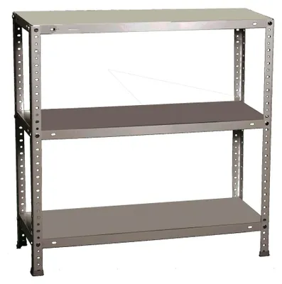 Image de Etagère Légère Avec Vis Comfort Mini 3/400 900 Gris Gris 900x800x400 - Simonrack