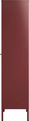 Obrázok produktu pre Vitrína "Säkylä" s 1 dverami oceľ 150 x 50 x 35 cm červená Bordeaux