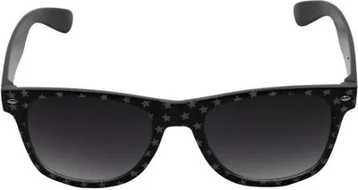 Produktbild von Freak Scene Sonnenbrille - M - schwarz mit weißen Sternen