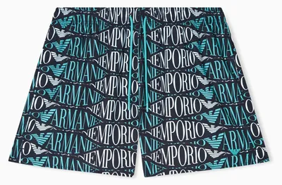 Produktbild von EMPORIO ARMANI Herren MACROLOGO Boxer Schwarz M