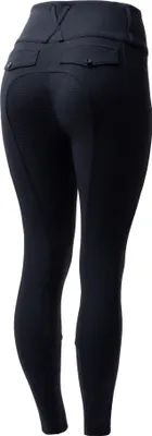Produktbild von Horze Leonie Damen Vollbesatzreithose  , Blau, 32